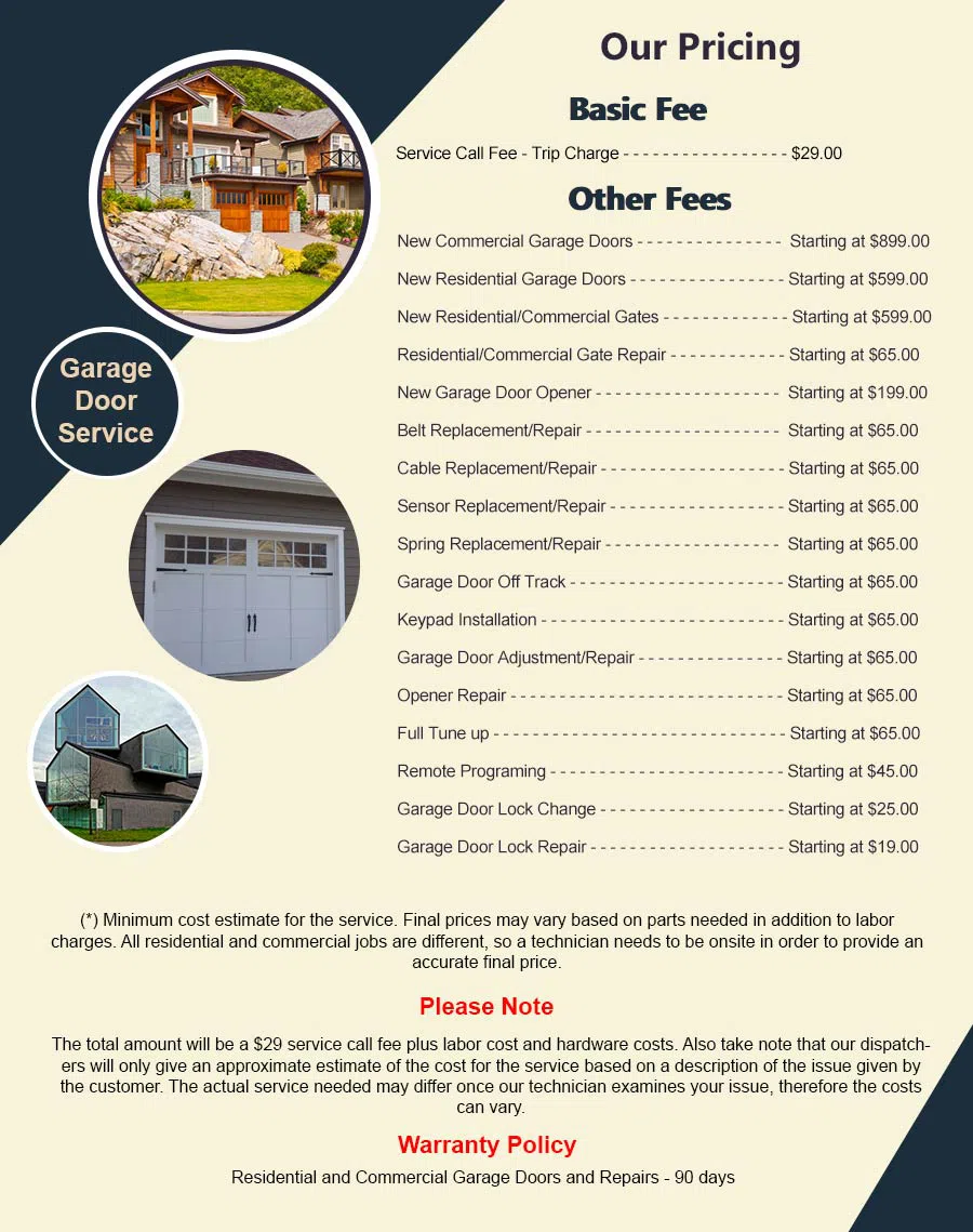 Garage Doors Store Repairs Escondido, CA 442-242-0015